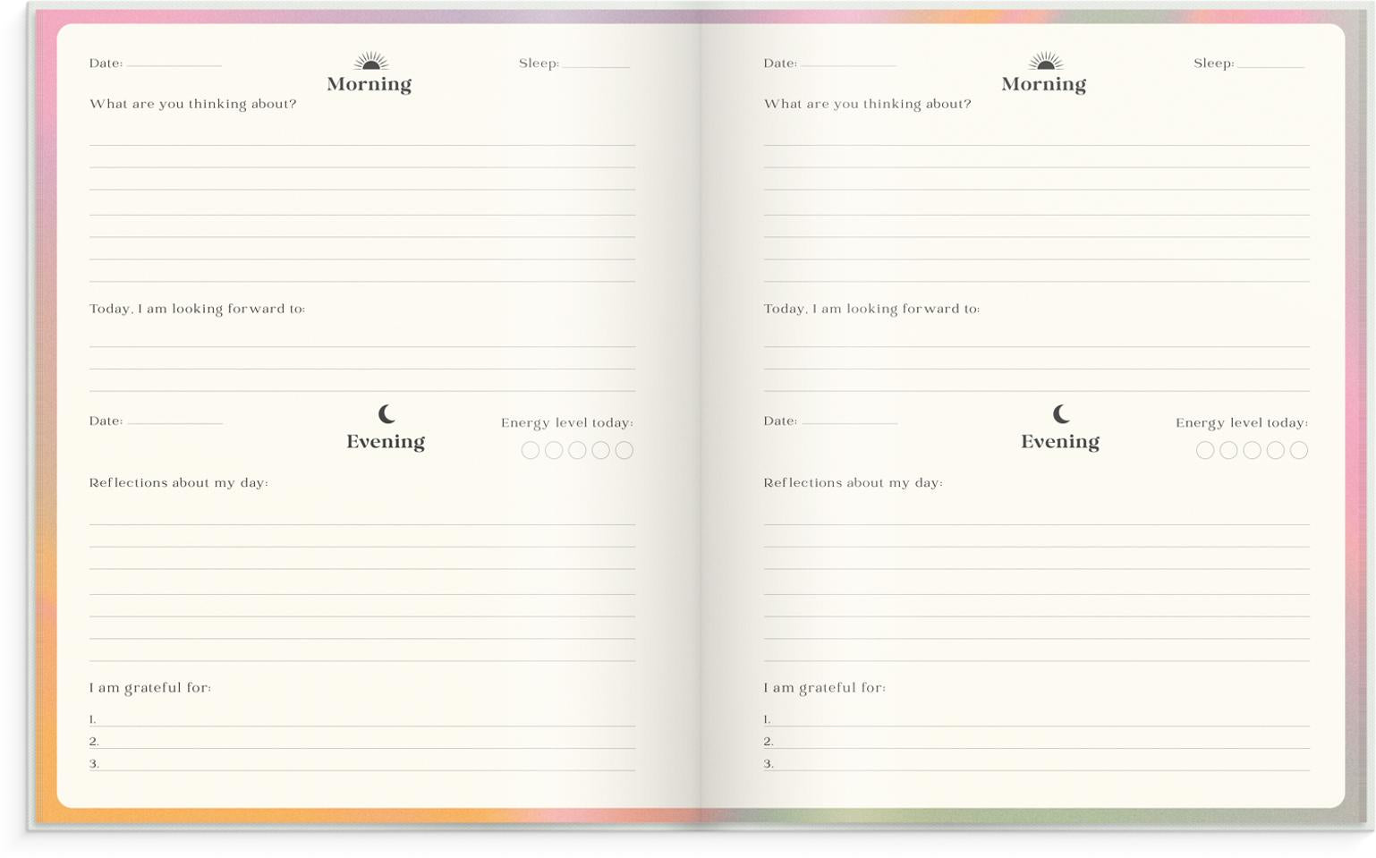 Morgen- og kveldsjournal | BURDE