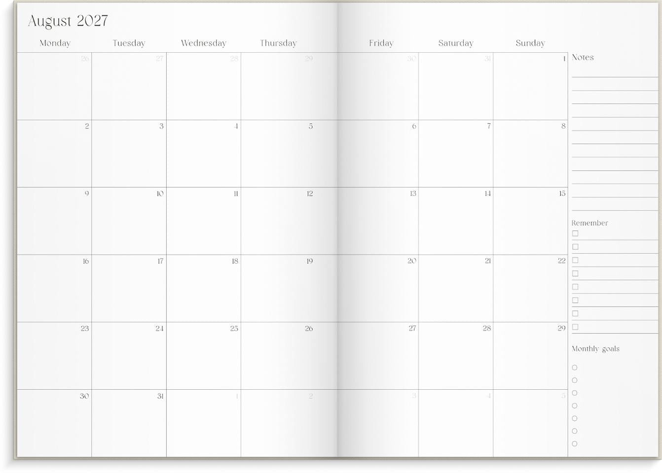 Student Planner A5 26/27