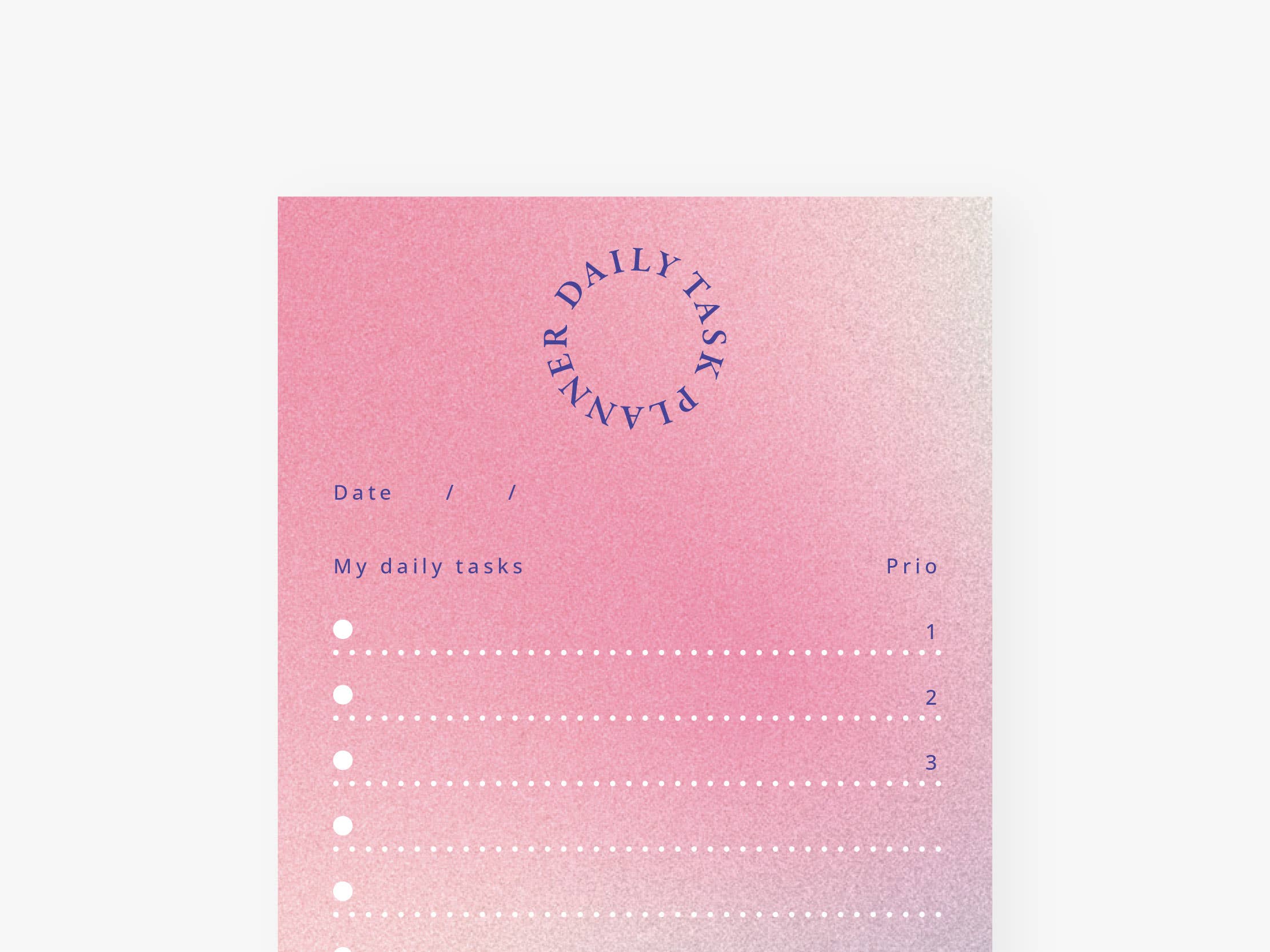 Notepad "Daily tasks"