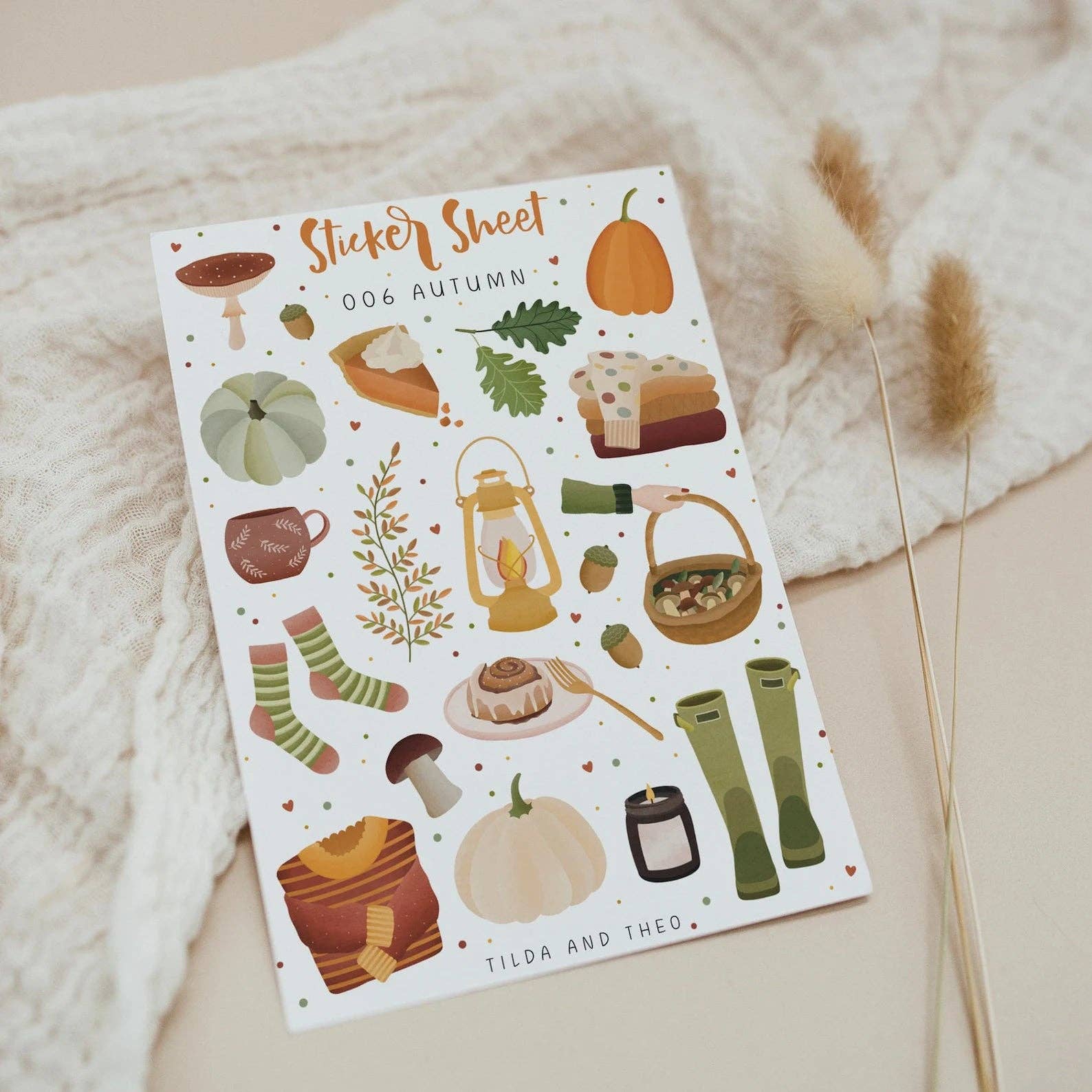 Klistremerker Autumn Hygge