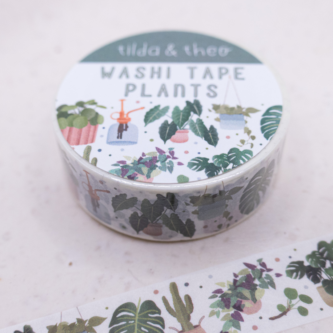 Washi Tape Plants