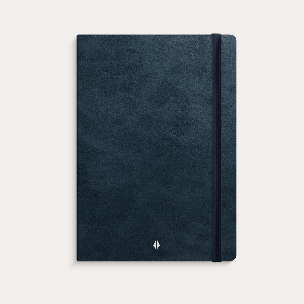 Notatbok BURDE Deluxe A5 blå