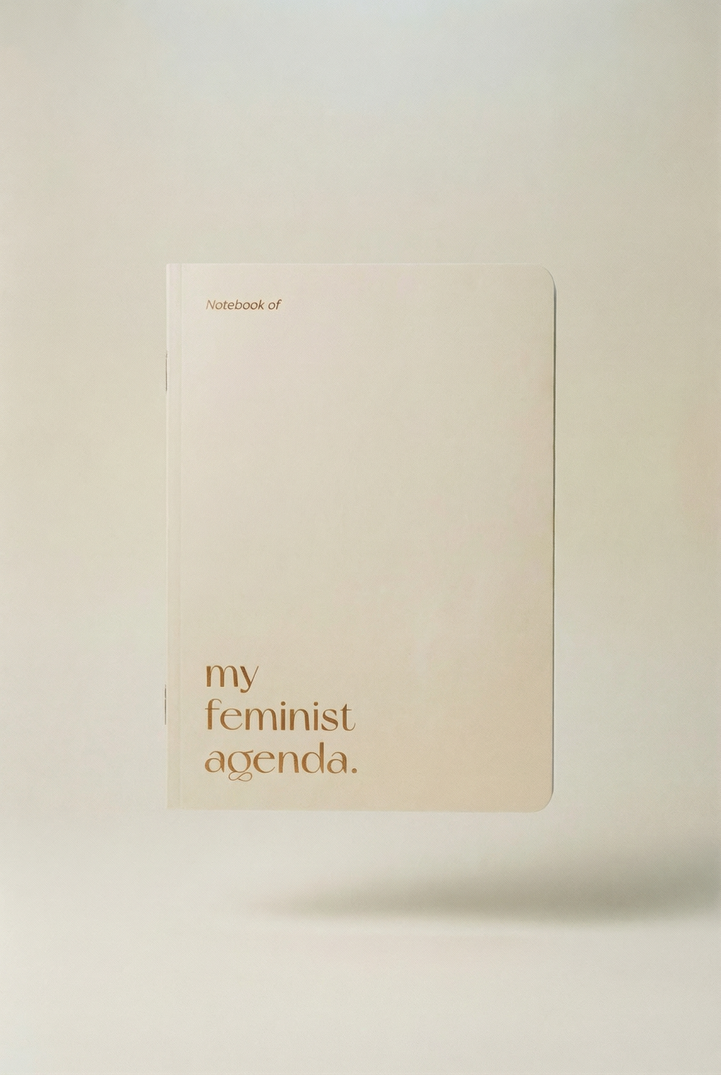 Notatbok "Feminist Agenda"