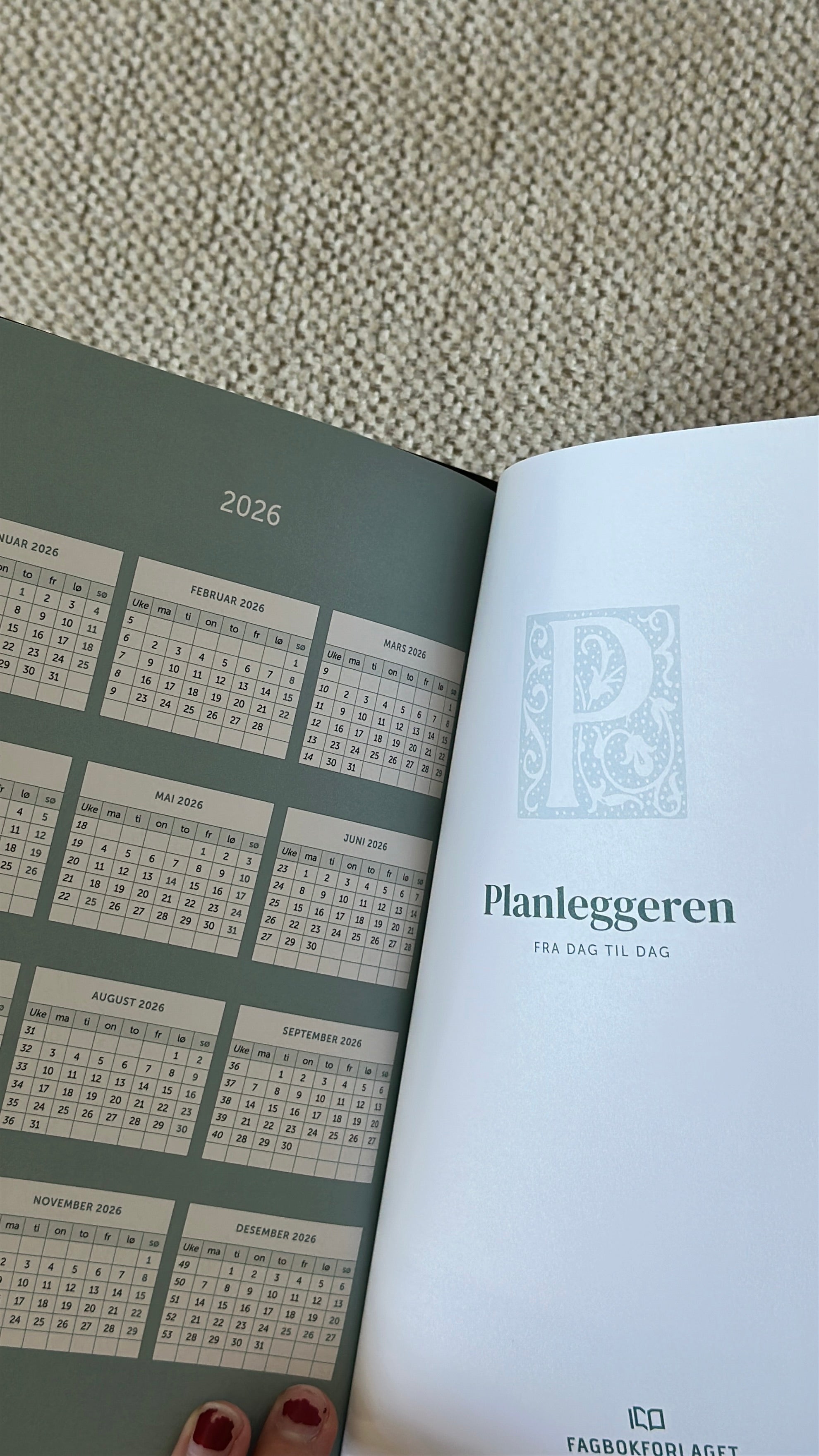 Fra dag til dag (udatert) | Planleggeren