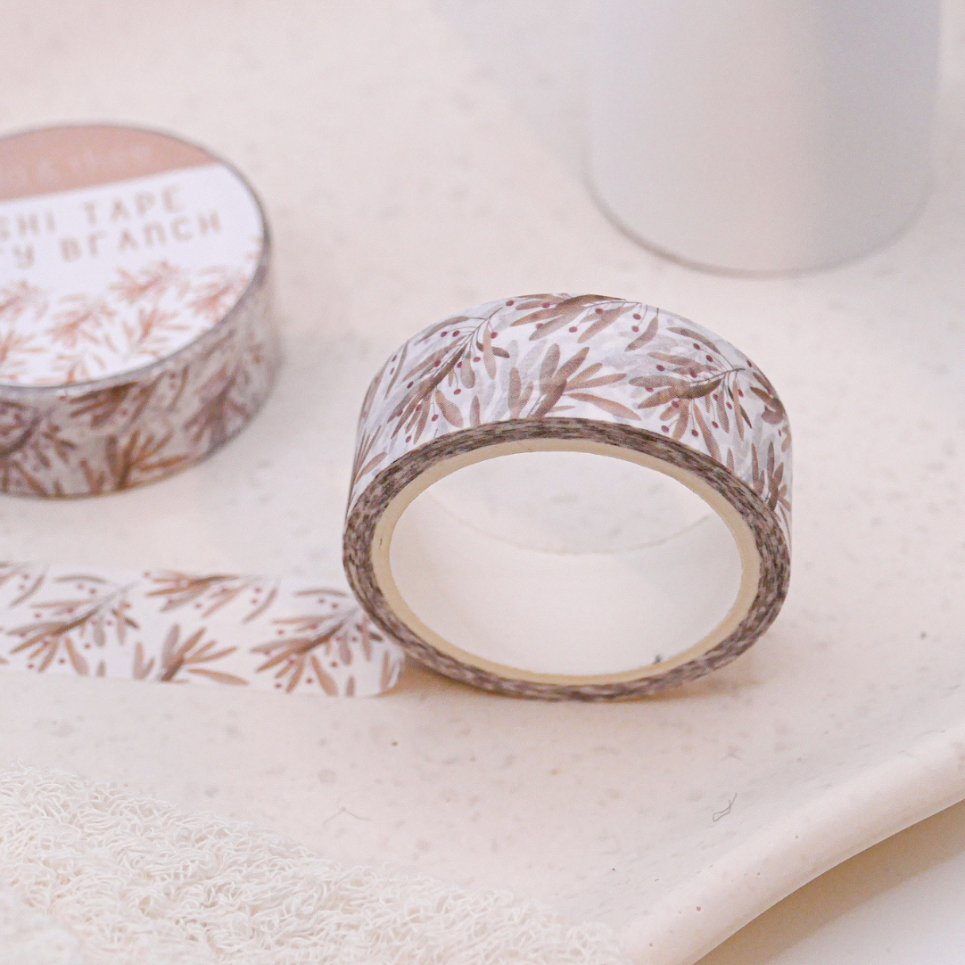 Washi Tape Berry Branch