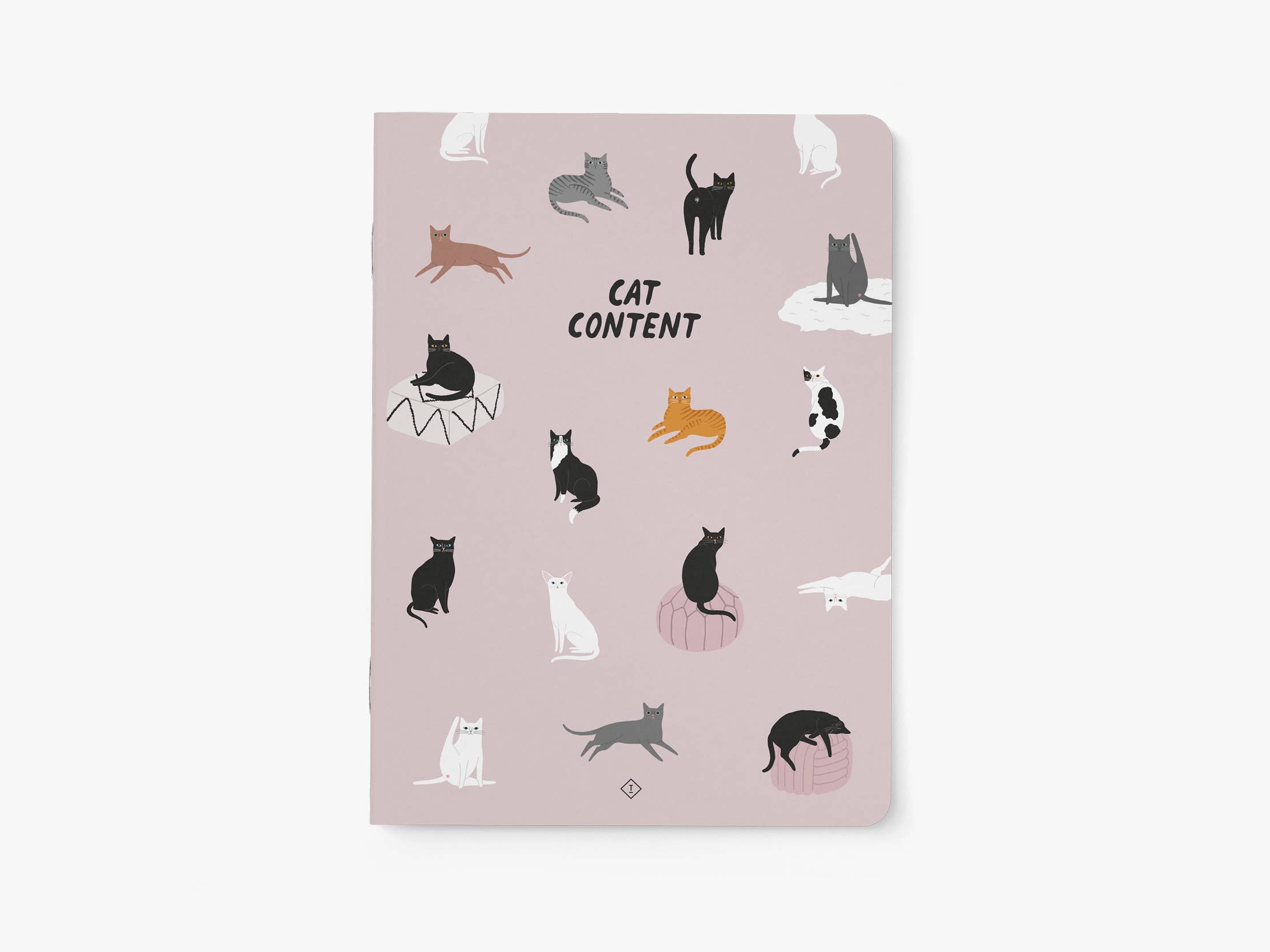 Notatbok "Cat Content"