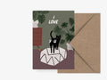 Cat "I Love You" Kort