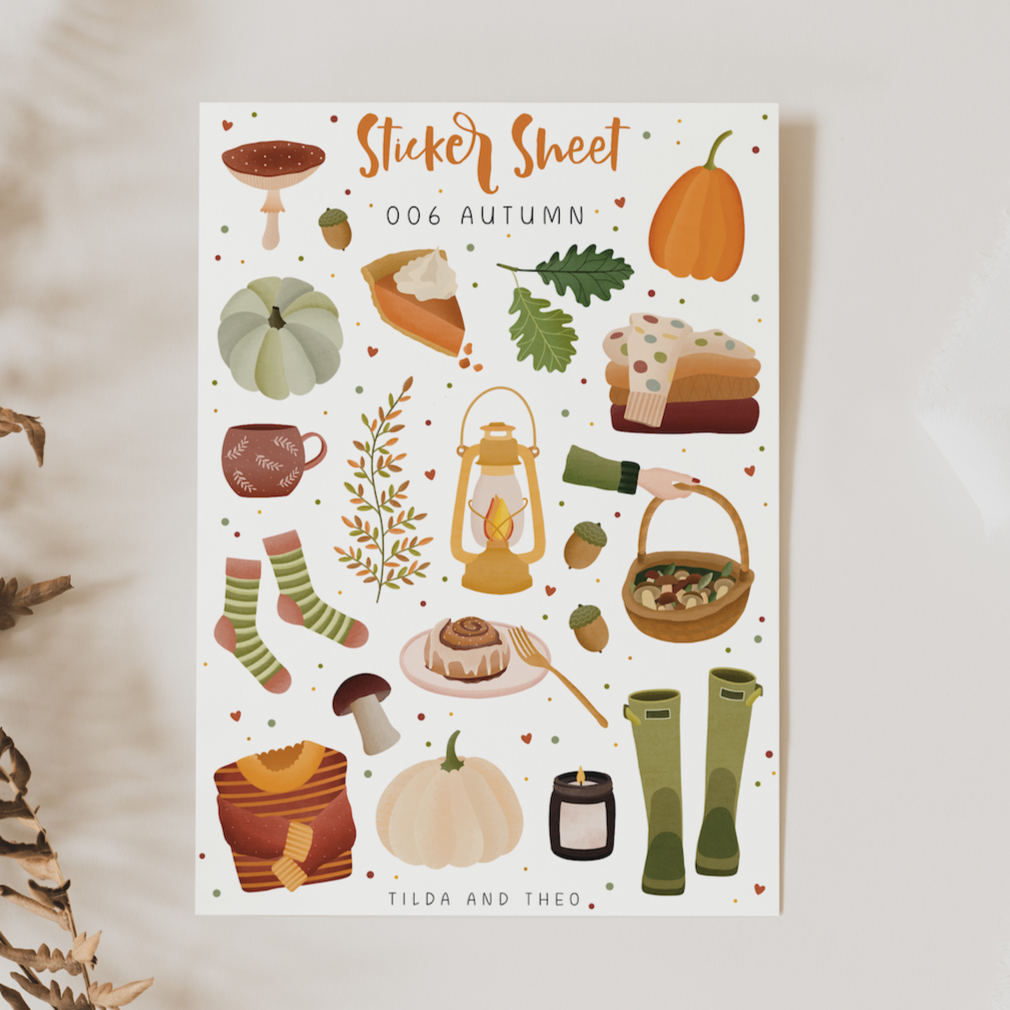 Klistremerker Autumn Hygge