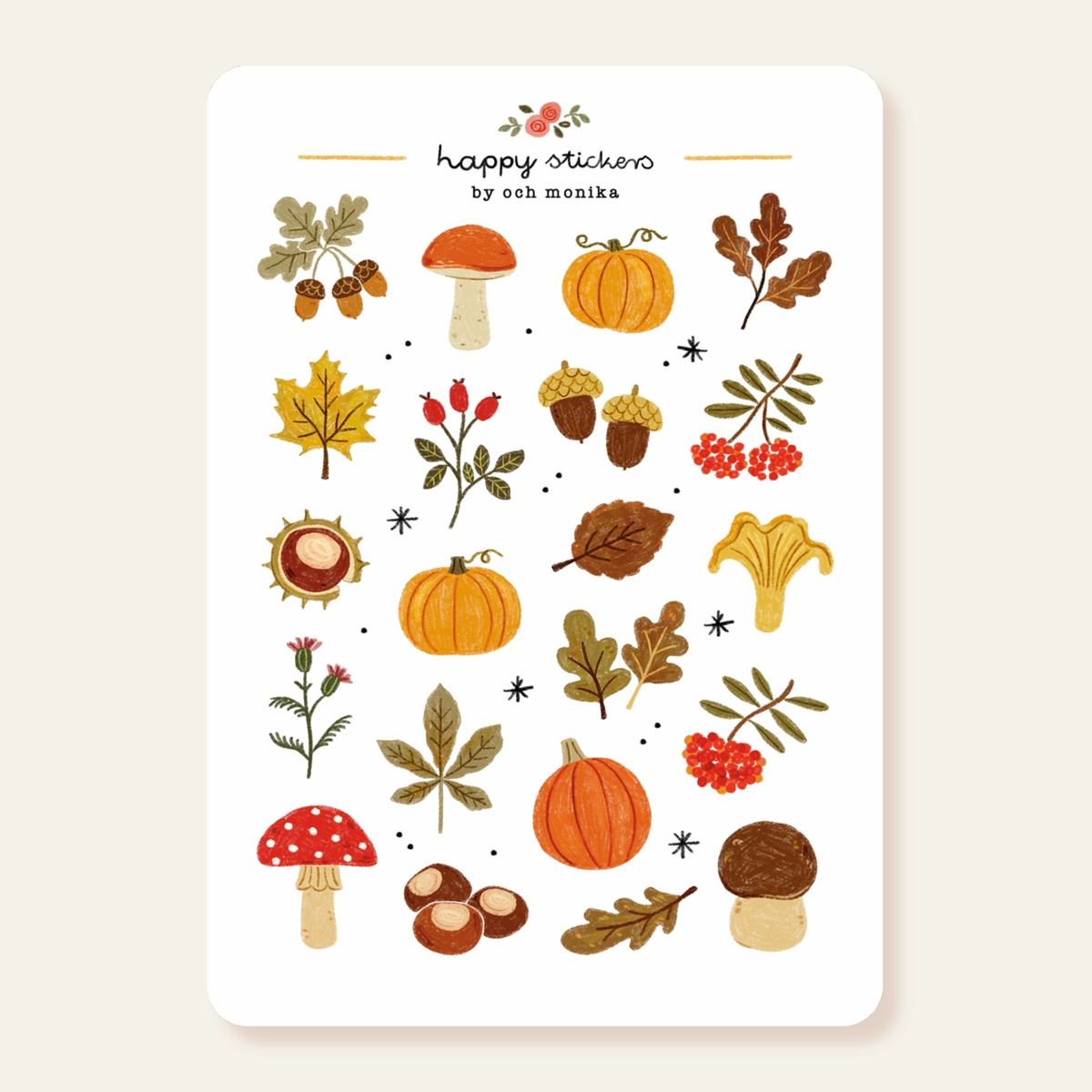Autumn Treasures klistremerker
