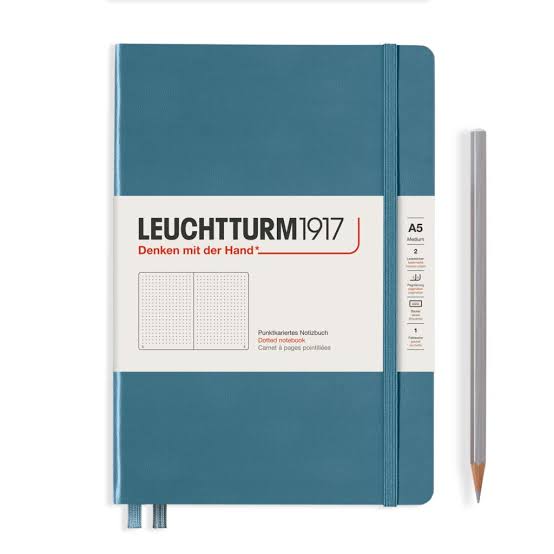 Leuchtturm1917 A5 Linjert Hardcover Notatbok