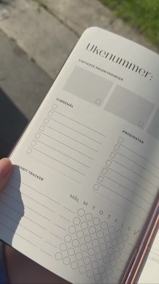 Daglig planlegger | Pust Papir